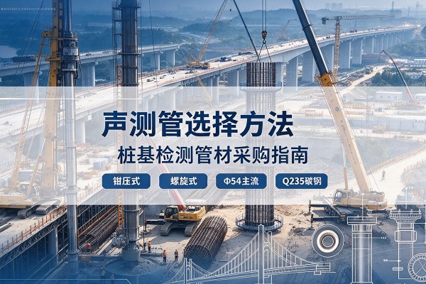 南岔声测管选型标准