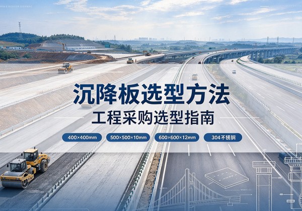 南岔沉降板选择方法