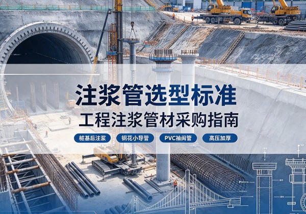 南岔注浆管选型标准